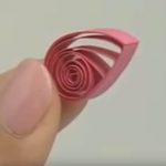 クイリング ティアドロップ 作り方
