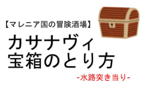 カサナヴィ 宝箱 マレニア国の冒険酒場
